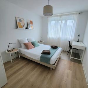 Appartements Le Gouedic - 2 chambres - 3 lits - 60m2 : photos des chambres