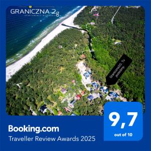 Nowe kameralne Apartamenty Graniczna2G Niechorze - sosnowy las i bardzo blisko plaży