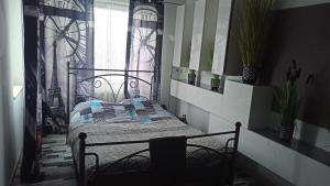 Double bed studio with large terrace