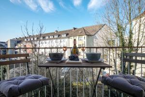 EssenFusion Wasserturm - Innenstadt nahe der Messe, SmartTV, Nespresso, Fully Kitchen