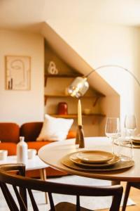 Logement Cozy décoré avec gout