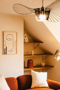 Logement Cozy décoré avec gout