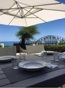 Casa elegante in riva al mare