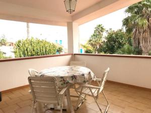 Appartamento con veranda primo piano