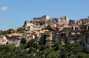 Appartements Baux-M Chic - Alpilles, Grand Studio Cosy, Clim, 4 personnes : photos des chambres