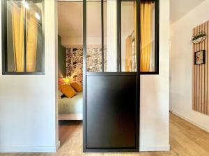 Appartements Baux-M Chic - Alpilles, Grand Studio Cosy, Clim, 4 personnes : photos des chambres