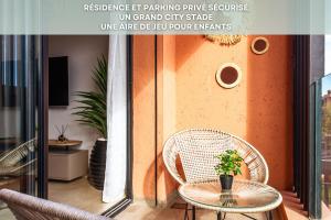 Livia cosy - Clim, Wifi, Jardin à 10min de lAéroport