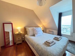 Appartements Cote cottage Apt 3 chambres bien equipee vue imprenable sur port et mer : photos des chambres