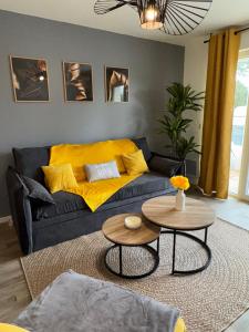 Yellow Beach, T2 neuf avec jardin