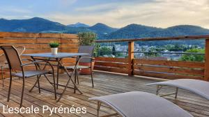Chalets Vue imprenable et jacuzzi 4 Etoiles : Chalet 1 Chambre