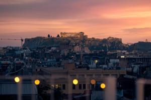 Rooftops of Athens-Acropolis Studio Jacuzzi & View