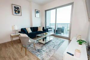 High-Rise Apartment with Panoramic Skyline Views