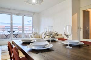 Appartements Elegant appartement avec balcon prive a Lille : photos des chambres