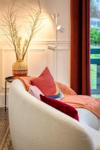 Appartements Rose ecrin de charme avec parking terrasse privee et jardin partage : photos des chambres