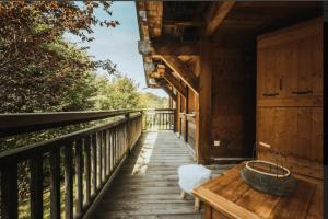 Chalets T5 cottage with balconies in Demi-Quartier : photos des chambres