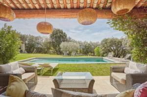 Villas Havre de paix a Gordes avec piscine chauffee : photos des chambres
