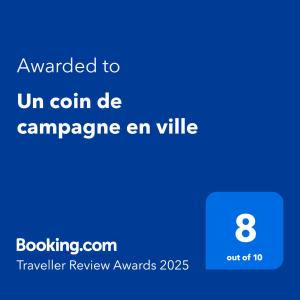 Un coin de campagne en ville
