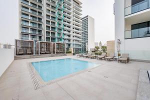 City Views 1BR with Private Balcony, Binghatti House, Jumeirah Village Circle by Deluxe Holiday Homes