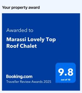 Marassi Lovely Top Roof Chalet