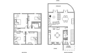 Maisons de vacances Lotissement campagne la tour g2561 : photos des chambres