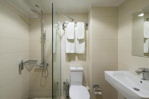 Twin Room with Sea View room in Alexander the Great Beach Hotel