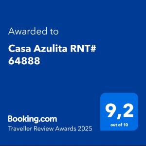 Casa Azulita RNT# 64888