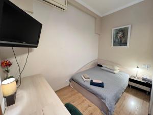 Budapest Central Cozy Studio w Working Space and WiFi