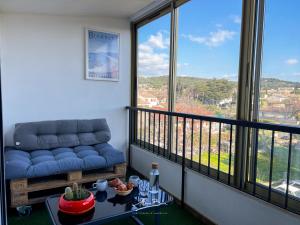 Studio lumineux 4 couchages avec terrasse à 500m de la plage, parking gratuit