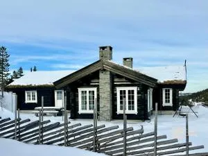 Spacious log cabin panoramic view and hot tub - Lii