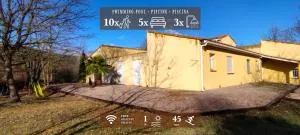 Belle Villa Famille - Piscine - Entre Mer et Montagne - Casteil