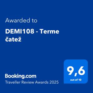 DEMI108 - Terme čatež 