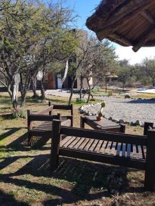 Amaneciendo cabañas