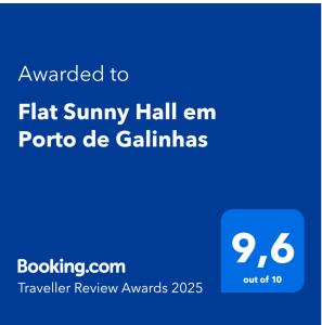 Flat Sunny Hall em Porto de Galinhas