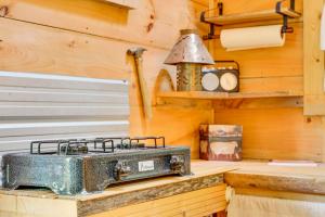 Solar-Powered Brandon Studio Cabin with Fire Pit
