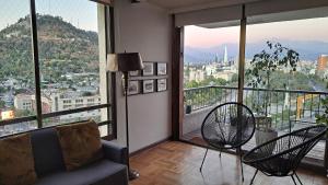 Apartamento Santiago Centro con vistas espectaculares