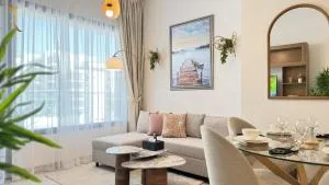 Cozy n Elegant 1BR Escape in Masdar City - Al Khaznah