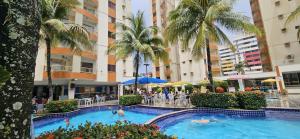 Jardim das Thermas apt para até 5 pessoas