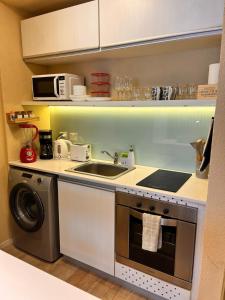 Studio para 4 en Palermo Cochera Piscina Laundry