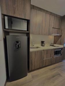 Loft minimalista de lujo con balcon en zona prime BOG - morph