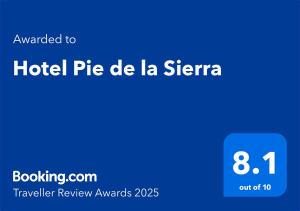 Hotel Pie de la Sierra