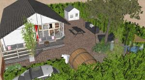 Het Verwende Nest met privé hottub & Barrel sauna