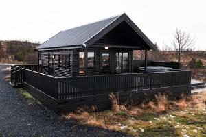 Cozy cabin near golden circle with panoramic views