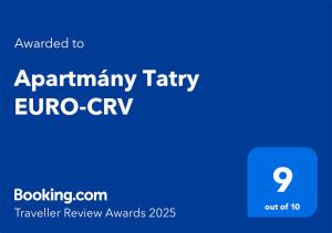 Apartmány Tatry EURO-CRV