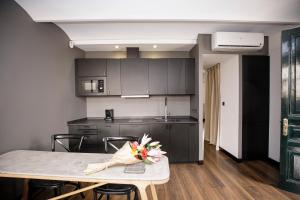 luminous top floor apartment with terrace