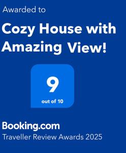 Cozy House with Amazing View and Unique Outdoor!
