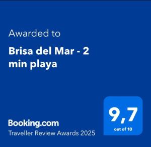 Brisa del Mar - 2 min playa