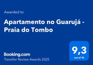 Apartamento no Guarujá - Praia do Tombo