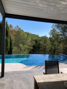 Superb contemporary villa with pool and garden