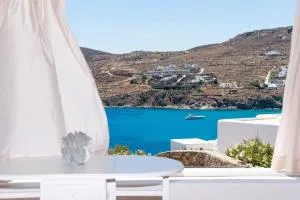 Mykonian apt at Kalo Livadi beach w amazing view - 卡拉法蒂斯