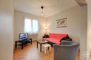 Maisons de vacances La Marniere, Maison avec jardin , 6 V, Parking : photos des chambres